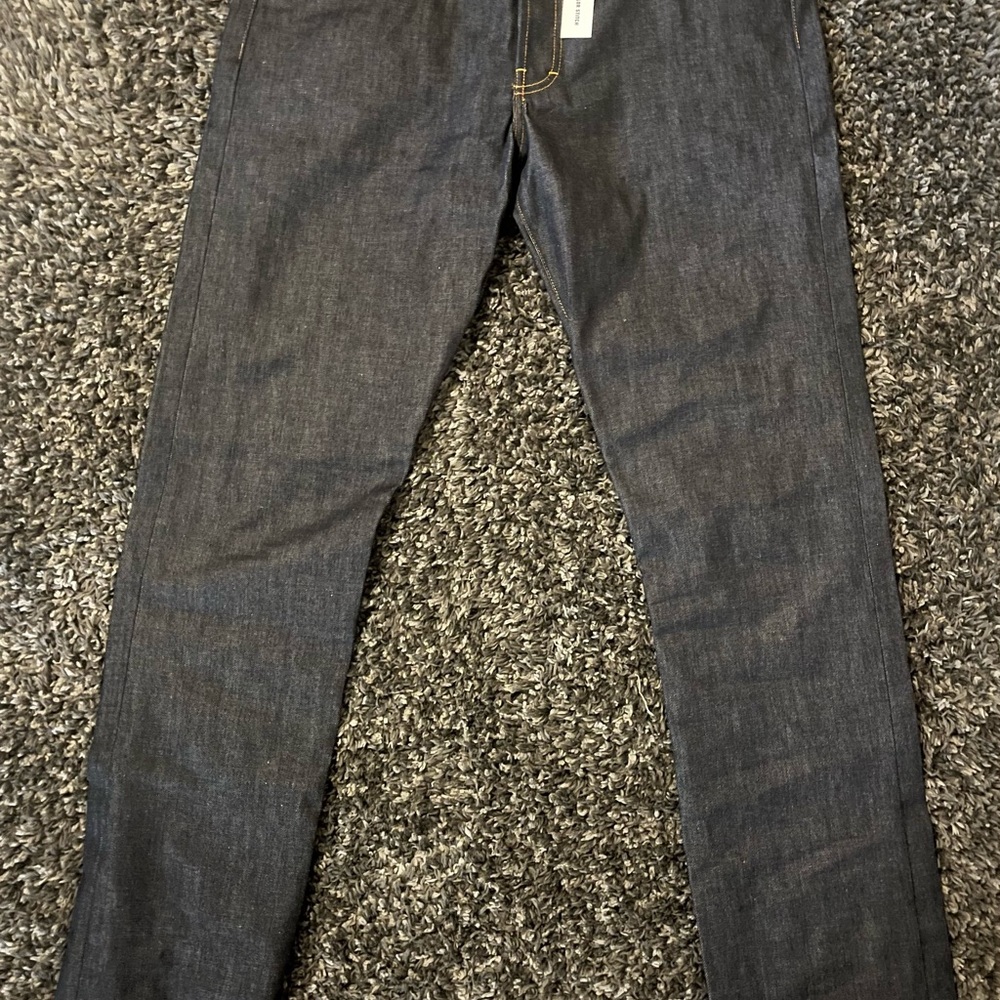 Taylor Stitch Blue Skinny Jeans Premium Fit